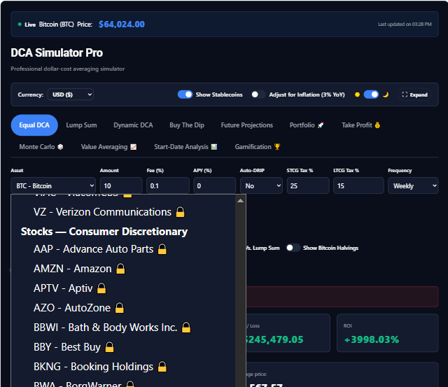 Full asset database