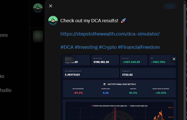 Share & email results